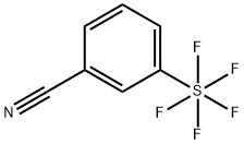 3-(PENTAFLUOROSULFANYL)BENZONITRILE Struktur