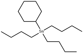 Tributylcyclohexylstannane Struktur