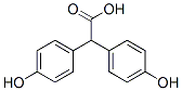 bis(4-hydroxyphenyl)acetic acid Struktur