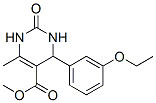 5-Pyrimidinecarboxylicacid,4-(3-ethoxyphenyl)-1,2,3,4-tetrahydro-6-methyl-2-oxo-,methylester(9CI) Struktur