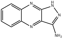 3-AMINO-1H-PYRAZOLO[3,4-B]QUINOXALINE Struktur