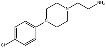 4-(4-CHLOROPHENYL)-1-PIPERAZINEETHANAMINE Struktur