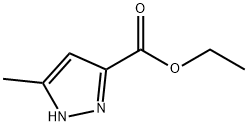 Ethyl 3-methyl-1H-pyrazole-5-carboxylate Structure