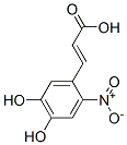 2-Propenoic acid, 3-(4,5-dihydroxy-2-nitrophenyl)-, (2E)- (9CI) Struktur