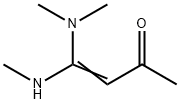 4-(Dimethylamino)-4-(methylamino)-3-buten-2-one Struktur