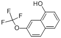 7-(TRIFLUOROMETHOXY)-1-NAPHTHOL Struktur