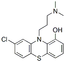 8-Chloro-10-[3-(dimethylamino)propyl]-10H-phenothiazin-1-ol Struktur