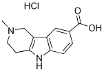 2-Methyl-2,3,4,5-tetrahydro-1H-pyrido[4,3-b]-indole-8-carboxylic acid hydrochloride|2-甲基-2,3,4,5-四氫-1H-吡啶并[4,3-B]吲哚-8-羧酸鹽酸鹽