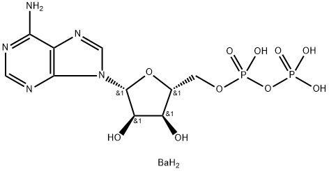 ADENOSINE 5'-DIPHOSPHATE, BARIUM SALT Struktur