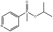 Phosphinic acid, methyl-4-pyridinyl-, 1-methylethyl ester (9CI) Struktur