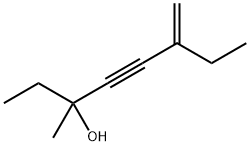 3-methyl-6-methyleneoct-4-yn-3-ol Struktur