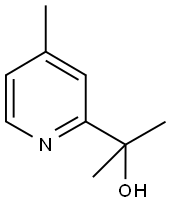 2-(4-Methylpyridin-2-yl)propan-2-ol Struktur