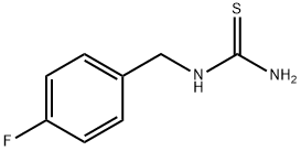 N-(4-FLUOROBENZYL)THIOUREA Struktur