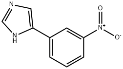 5-(3-Nitro-phenyl)-1H-imidazole Struktur