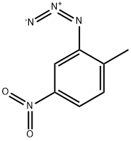 2-Azido-4-nitrotoluene Struktur