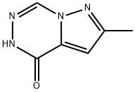 Pyrazolo[1,5-d][1,2,4]triazin-4(5H)-one,  2-methyl- Struktur