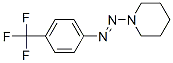 1-((4-(TRIFLUOROMETHYL)PHENYL)DIAZENYL)PIPERIDINE Struktur