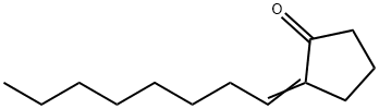 2-Octylidenecyclopentanone Struktur