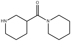 PIPERIDINO(3-PIPERIDINYL)METHANONE HYDROCHLORIDE Struktur