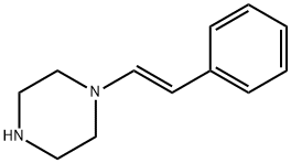 Piperazine, 1-[(1E)-2-phenylethenyl]- (9CI) Struktur