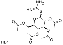 2-(2,3,4,6-TETRA-O-ACETYL-BETA-D-GLUCOPYRANOSYL)-2-THIOPSEUDOUREA HYDROBROMIDE