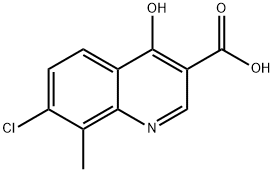 7-CHLORO-4-HYDROXY-8-METHYLQUINOLINE-3-CARBOXYLIC ACID price.