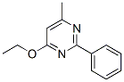 Pyrimidine, 4-ethoxy-6-methyl-2-phenyl- (9CI) Struktur