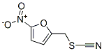 (5-Nitro-2-furanyl)methyl thiocyanate Struktur