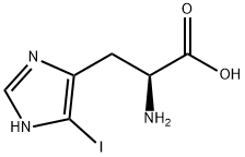 5-iodohistidine Struktur