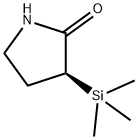 (S)-3-(triMethylsilyl)pyrrolidin-2-one Struktur