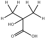 2-HYDROXY-2-METHYL-D3-PROPIONIC-3,3,3-D3 ACID Struktur