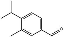 Benzaldehyde, 3-methyl-4-(1-methylethyl)- (9CI) Struktur