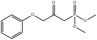 DIMETHYL(3-PHENOXY-2-OXOPROPYL)PHOSPHONATE Structure