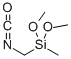 (ISOCYANATOMETHYL)METHYLDIMETHOXYSILANE Struktur