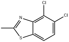 Benzothiazole, 4,5-dichloro-2-methyl- (9CI) Struktur