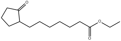 2-(6-ETHOXYCARBONYLHEXYL)CYCLOPENTANONE Struktur