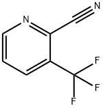 3-(Trifluoromethyl)-2-pyridinecarbonitrile Struktur