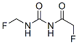 1-(Fluoroacetyl)-3-(fluoromethyl)urea Struktur