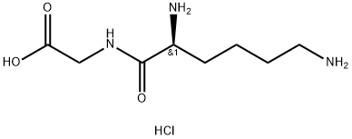 H-LYS-GLY-OH HCL Struktur