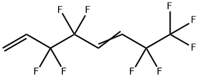 3,3,4,4,7,7,8,8,8-Nonafluoro-1,5-octadiene Struktur