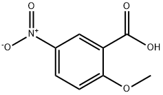 2-METHOXY-5-NITROBENZOIC ACID Struktur