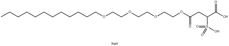 Disodium Laureth Sulfosuccinate Structure