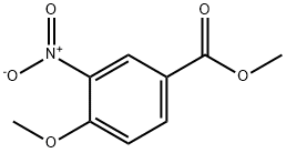 METHYL 4-METHOXY-3-NITROBENZOATE Struktur