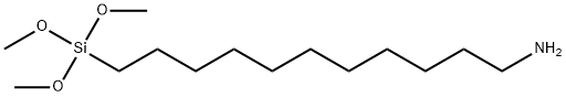 11-AMINOUNDECYLTRIMETHOXYSILANE Struktur