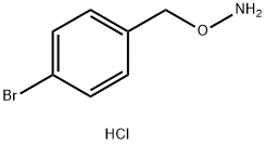 O-(4-BROMOBENZYL)HYDROXYLAMINE HYDROCHLORIDE Struktur