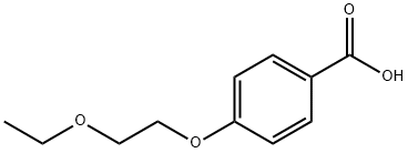 4-(2-エトキシエトキシ)安息香酸 化學構造式