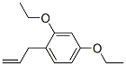 Benzene, 2,4-diethoxy-1-(2-propenyl)- (9CI) Struktur