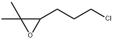 Oxirane,  3-(3-chloropropyl)-2,2-dimethyl- Struktur