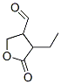 3-Furancarboxaldehyde, 4-ethyltetrahydro-5-oxo- (9CI) Struktur