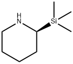 Piperidine, 2-(trimethylsilyl)-, (2S)- (9CI) Struktur